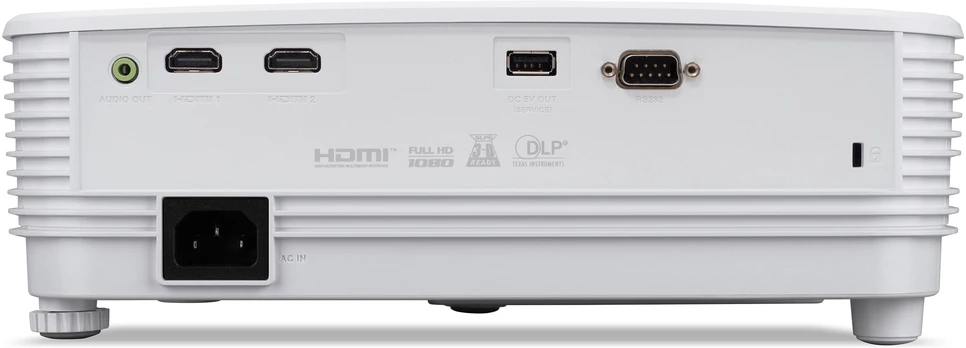 Acer P1557 Standartinio nuotolio projektorius 4800 ANSI lumens DLP 1080p (1920×1080) 3D Balta