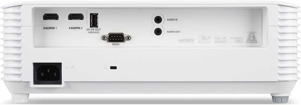 Projektorius ACER H6546 FHD 1920X1080 UHD/5200 ANSI 10.000:1 HEIM WEISS