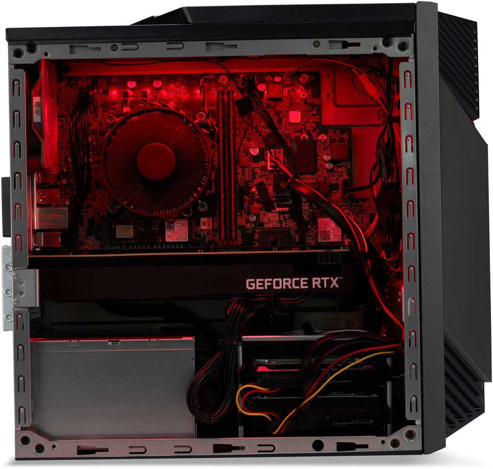 Stacionarus kompiuteris „Acer Nitro N50-656“ žaidimų kompiuteris su „Intel Core i7-14700F“ procesoriumi, 32 GB DDR5 RAM, 1 TB M.2 SSD, „NVIDIA GeForce RTX 5060“ vaizdo plokšte, „Windows 11 Home“