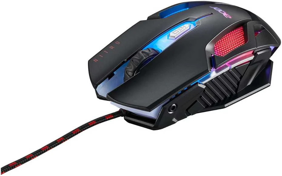 Acer Nitro Pelė žaidimams II | su laidu | Juodas