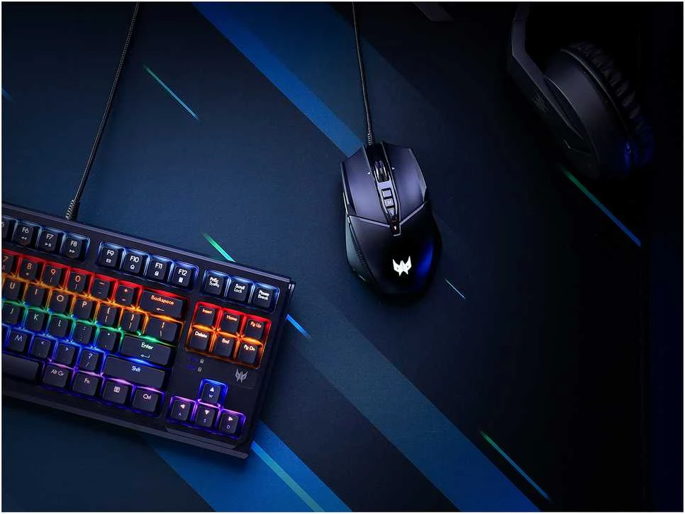 Acer pelė Predator Cestus 335, 19,000 DPI, 10 Programmable Mygtukai