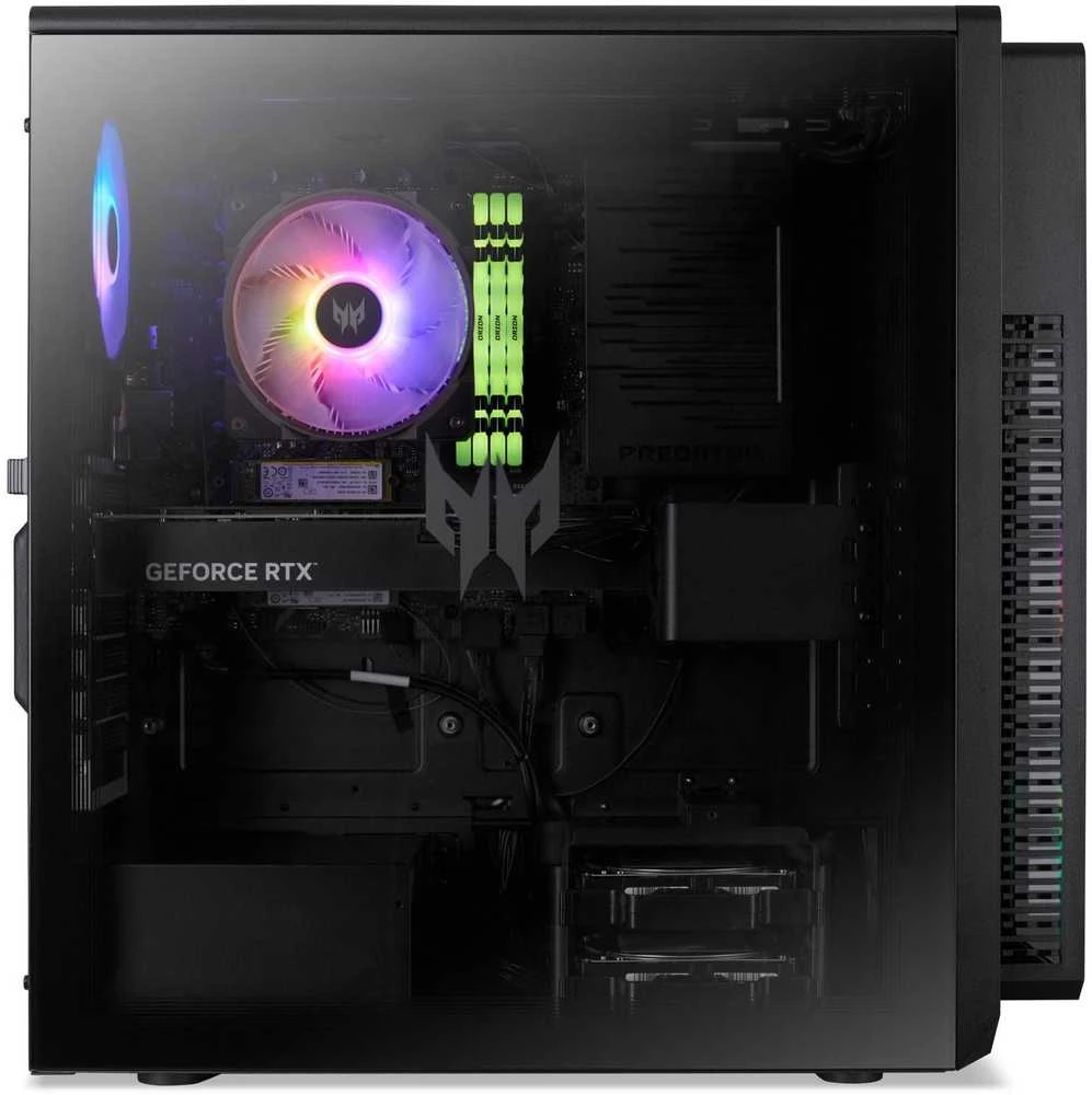 Stacionarus kompiuteris Acer Predator Orion 5000 PC Gaming Desktop Intel Core Ultra 7 265F, 32 GB DDR5 RAM, 2 T M.2 SSD, NVIDIA® GeForce® RTX™ 5070 (12GB GDDR7), Windows 11 H
