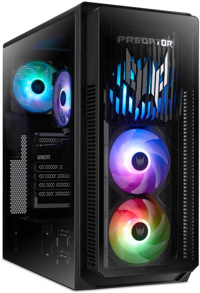 Stacionarus kompiuteris Acer Predator Orion 5000 PC Gaming Desktop Intel Core Ultra 7 265F, 32 GB DDR5 RAM, 2 T M.2 SSD, NVIDIA® GeForce® RTX™ 5070 (12GB GDDR7), Windows 11 H