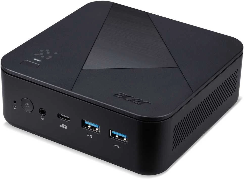 Acer Revo Box RB102-LNL Copilot+ PC Intel Core Ultra 5 226V 16 GB LPDDR5x-SDRAM 512 GB SSD Windows 11 Pro Mini PC Mini kompiuteris Juoda