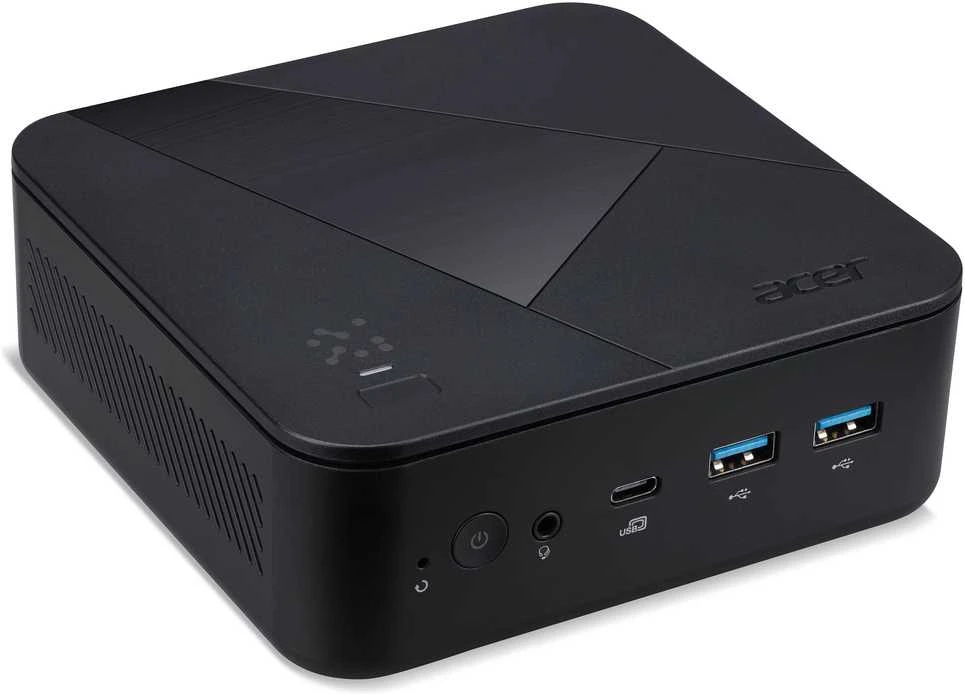 Acer Revo Box RB102-LNL Copilot+ PC Intel Core Ultra 5 226V 16 GB LPDDR5x-SDRAM 512 GB SSD Windows 11 Pro Mini PC Mini kompiuteris Juoda