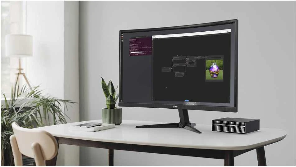 Stacionarus kompiuteris ACER VERITON VGN100 WORKSTATION - NVIDIA GB10 128GB/4TB NVIDIA DGX