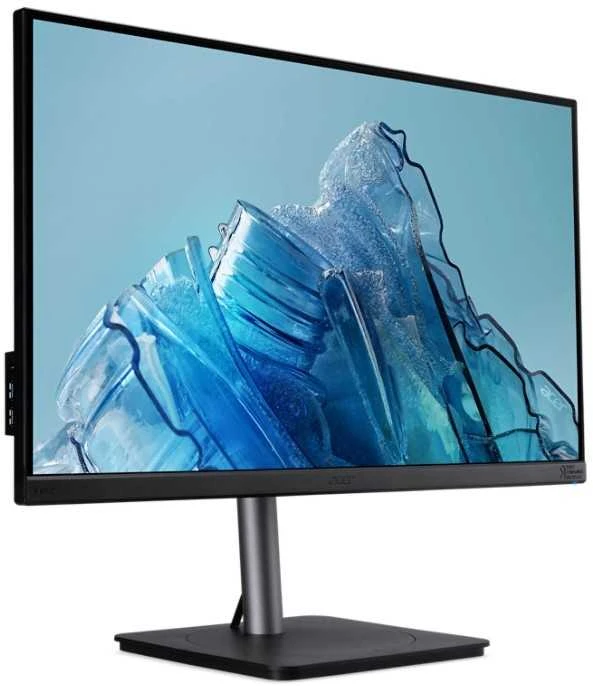 Monitorius „Acer Vero CB273UEbemipruzxv“ – 27 colių | IPS | QHD 2560x1440 | 75 Hz | 99 % sRGB | HDR10 | 2x USB-C | RJ-45 | 4x USB šakotuvai | „Pivot“ | Aukščio reguliavimas 120 mm | EPEAT Sidabrinis | Juodas
