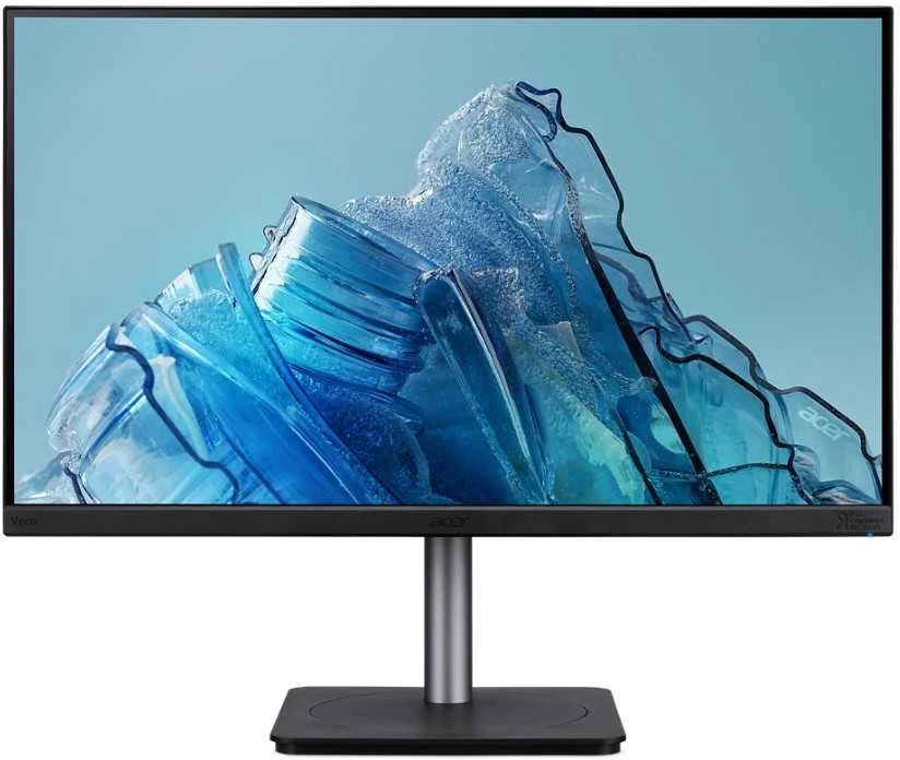 Monitorius „Acer Vero CB273UEbemipruzxv“ – 27 colių | IPS | QHD 2560x1440 | 75 Hz | 99 % sRGB | HDR10 | 2x USB-C | RJ-45 | 4x USB šakotuvai | „Pivot“ | Aukščio reguliavimas 120 mm | EPEAT Sidabrinis | Juodas