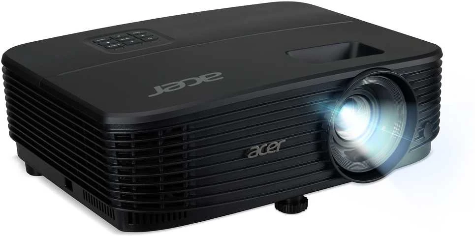 Vaizdo projektorius Acer X1329, WXGA 1280*800, iki 1920*1200, 4800 liumenų, 16:10 / 4:3 / 16:9, 20 000:1, maksimali įstrižainė 300 colių, maksimalus projektavimo atstumas 10 m, 3 W garsiakalbis, lempa 5000 val. / 20 000 val., 29 dB, 2,4kg, D-sub, kompozicinis vaizdo signalas, 2*HDMI, kompiuterio garso įvestis/išvestis, nuolatinės srovės išvestis (5 V / 1,5 A, USB A tipo), RS232