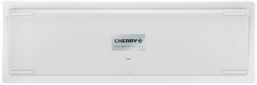 Klaviatūra Cherry Medical Wireless AK-C8112F-FU1-W/GE - wischdesinfizierbar - 105 Tasten - deutsch - wei