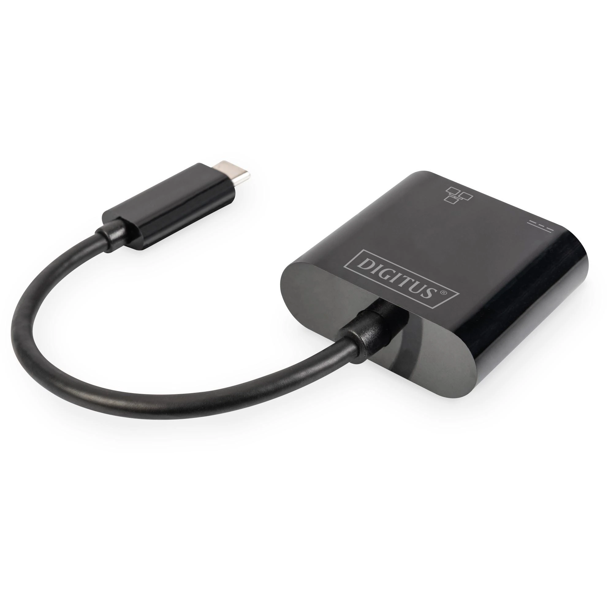 Assmann Electronic Assmann elektroninis DIGITUS USB Type-C Gigabit Ethernet adapteris su maitinimo tiekimo palaikymu