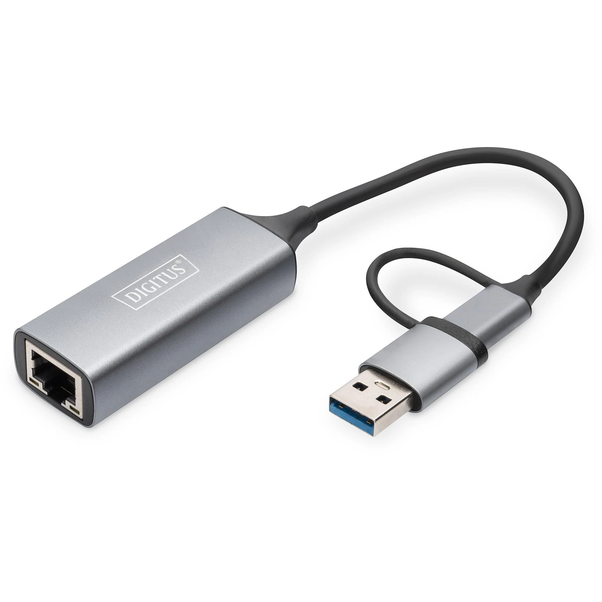 „Assmann“ elektroninis DIGITUS USB3.0 / USB C 3.1–2.5G eterneto adapteris