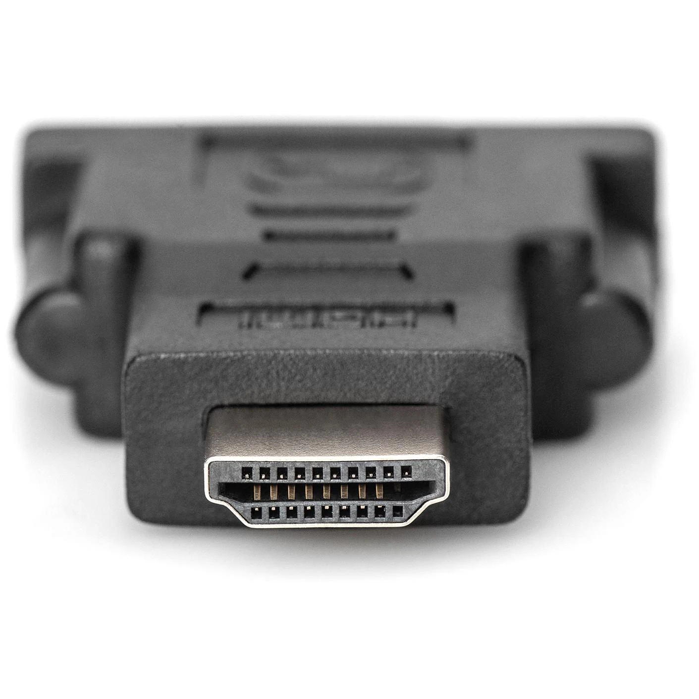Assmann Electronic ASSMANN HDMI adapteris tipas A - DVI-I(24+5) M/F Full HD bl