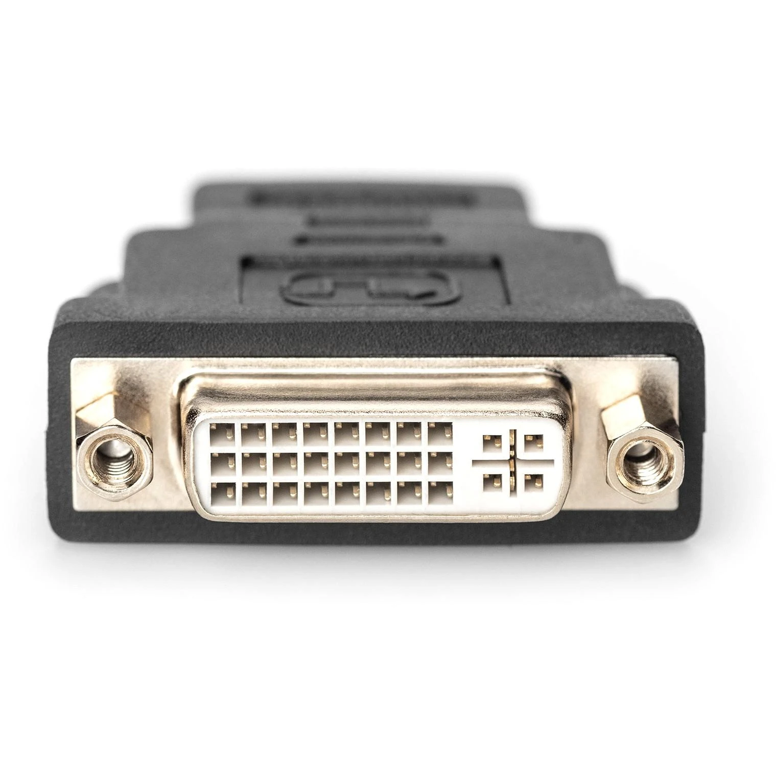 Assmann Electronic ASSMANN HDMI adapteris tipas A - DVI-I(24+5) M/F Full HD bl