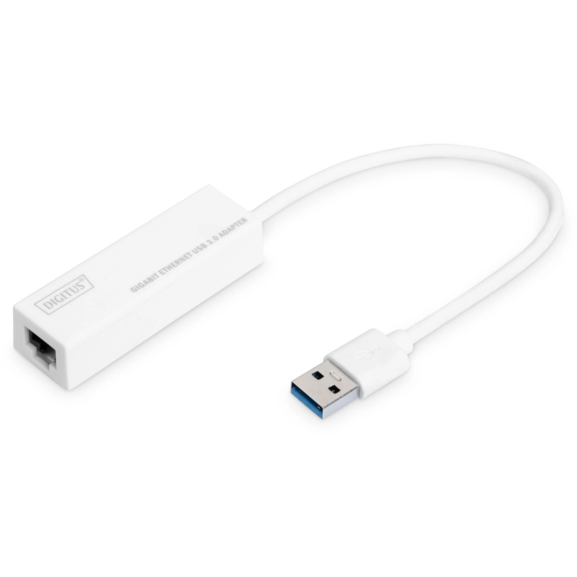 Assmann Electronic DIGITUS USB3.0 į Gigabit Ethernet adapteris RJ45 10/100/1000 Mbps baltas