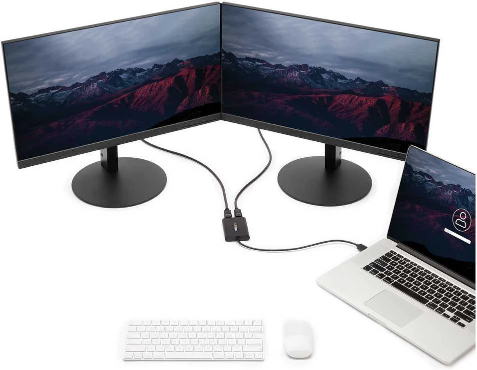 „StarTech“ USB-A stotis / replikatorius (USB32DP24K60)