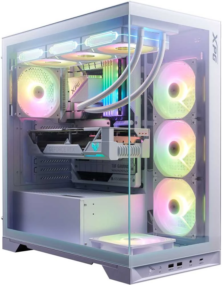 XPG (ADATA) XPG INVADER X BTF MID-TOWER-CASE Baltas