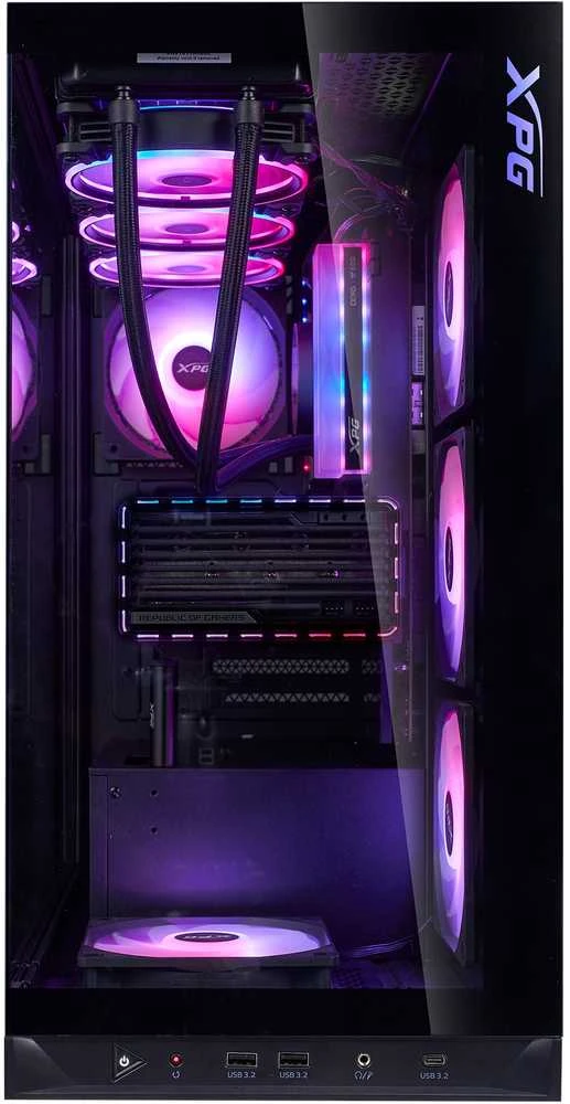 XPG (ADATA) XPG INVADER X BTF MID-TOWER-CASE Juodas