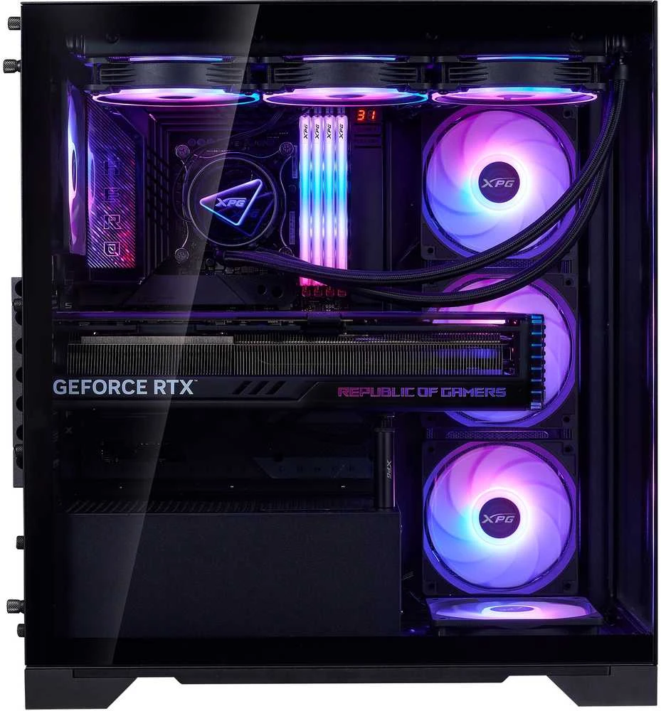 XPG (ADATA) XPG INVADER X BTF MID-TOWER-CASE Juodas