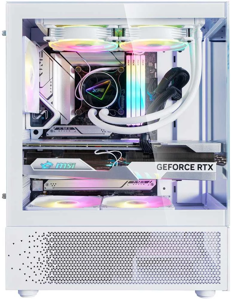 XPG (ADATA) XPG INVADER X MINI KOMPAKTES MID-TOWER-CASE Baltas