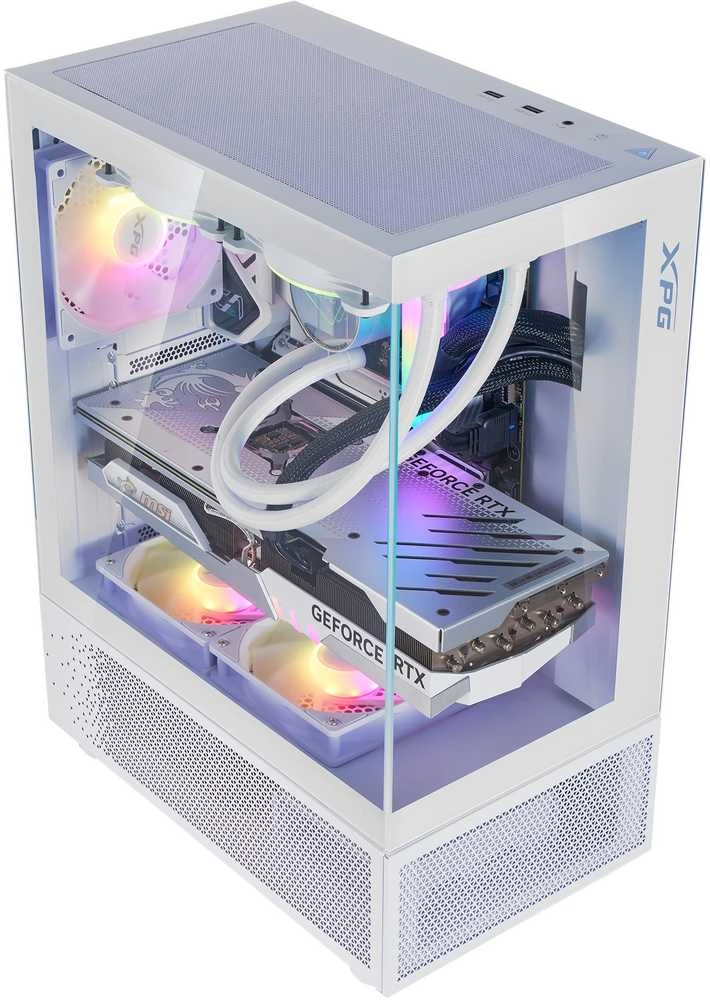 XPG (ADATA) XPG INVADER X MINI KOMPAKTES MID-TOWER-CASE Baltas