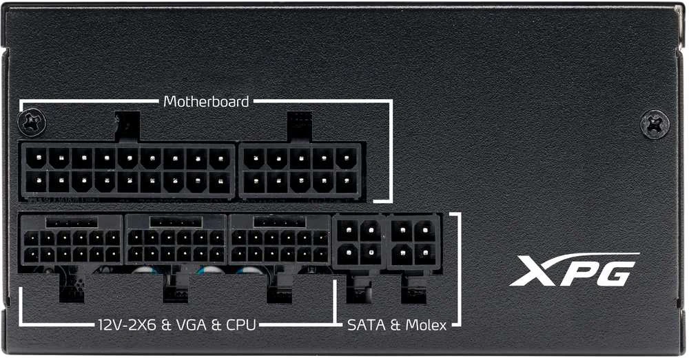 ADATA XPG Pymocore 850G SFX ATX 3.0 80 Plus Gold korpusas, modulinis