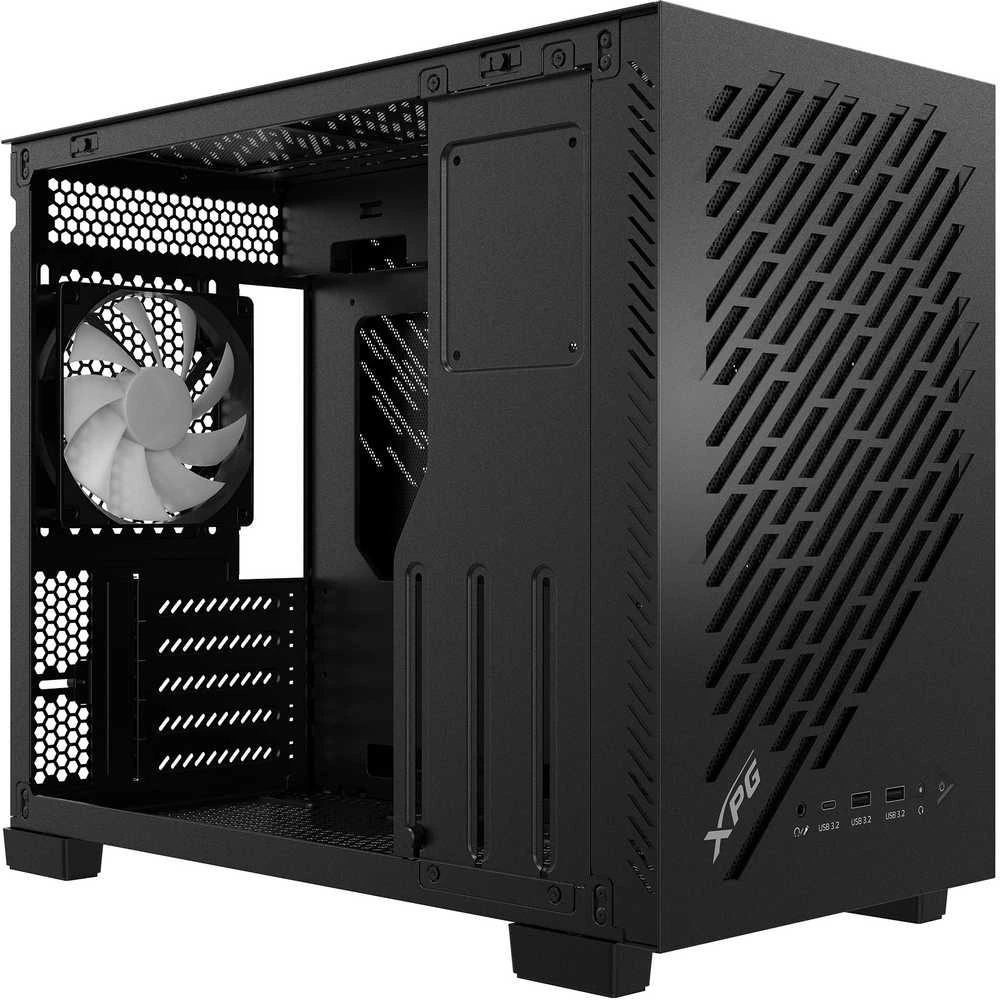 ADATA XPG Valor Air Nano mATX mini bokštas Judas USB C tinklelis