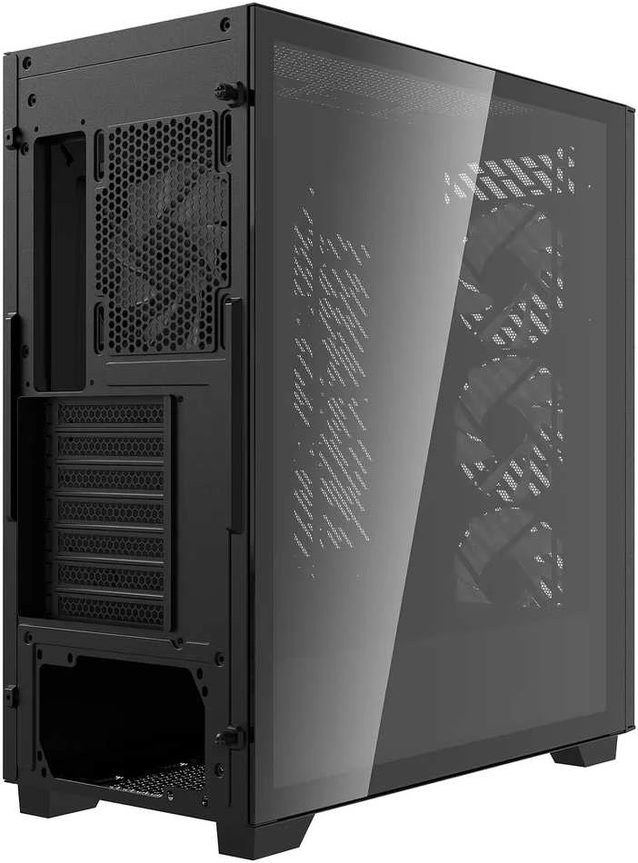 ADATA XPG VALOR AIR PRO korpusas, ATX, permatomas šoninis skydelis, 4x 120 mm ARGB ventiliatoriai, juodas