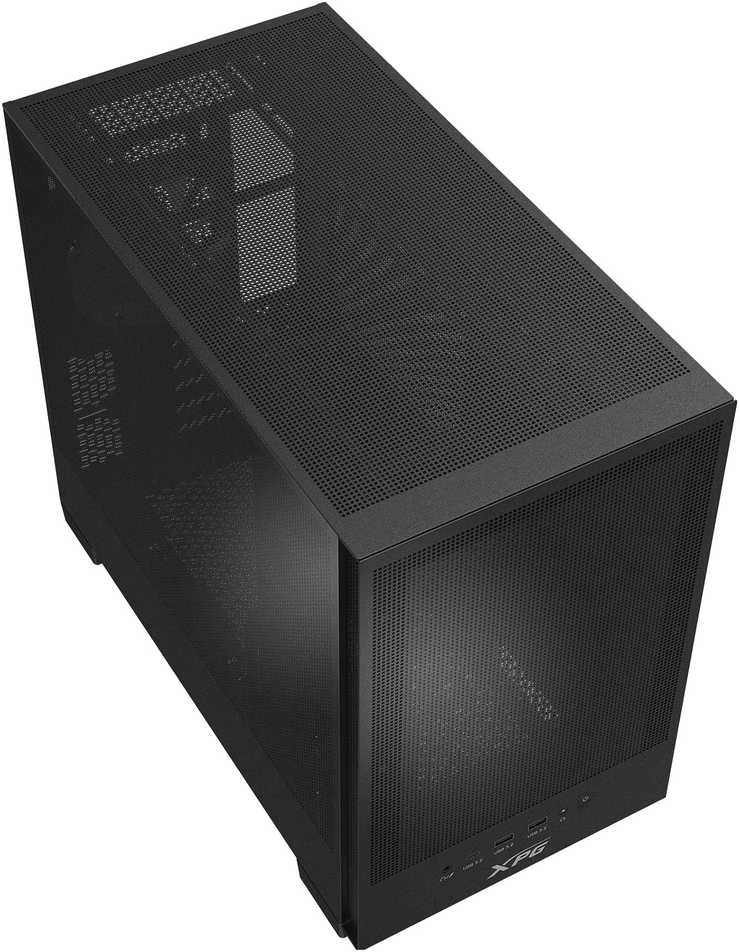 ADATA „Carruzzo XPG VALOR MESH NANO“ vidutinio dydžio bokšto korpusas „Midi Tower“ juodas