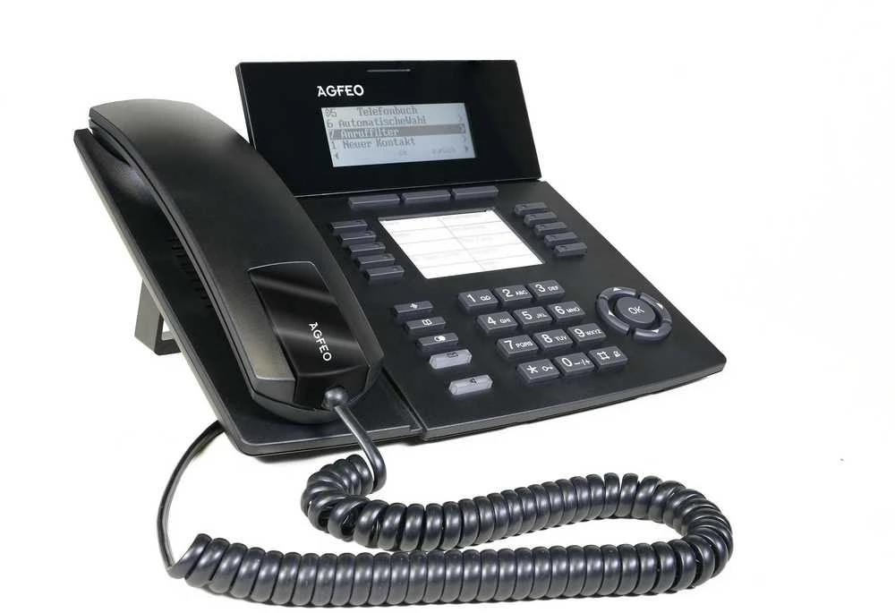 Telefonas Agfeo AGFEO sistemos telefonas ST53 IP SENSORfon juodas