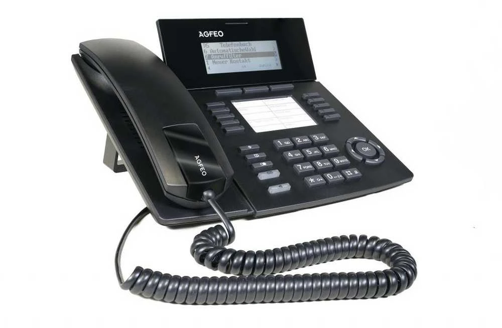 Agfeo AGFEO Systemtelefonas ST53 SENSORfon juodas