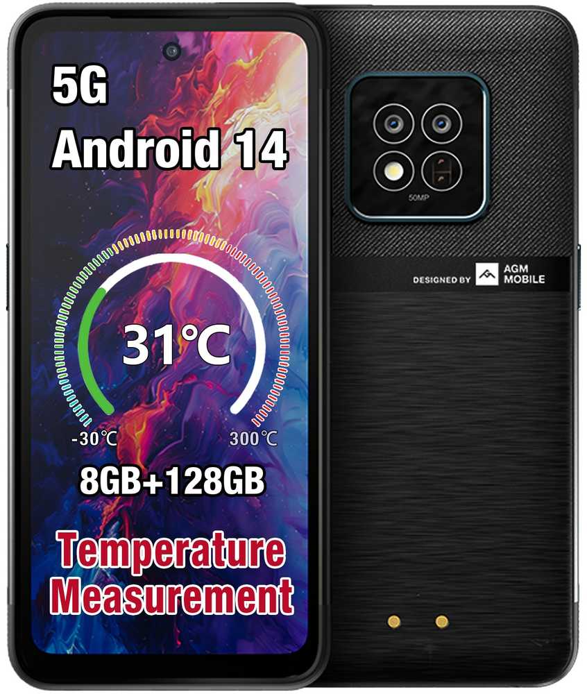 Agm Mobile Beafon Mobilusis telefonas Bea-fon AGM by X6 Phantom rugged (IP68/IP69K/MIL-STD-810H)