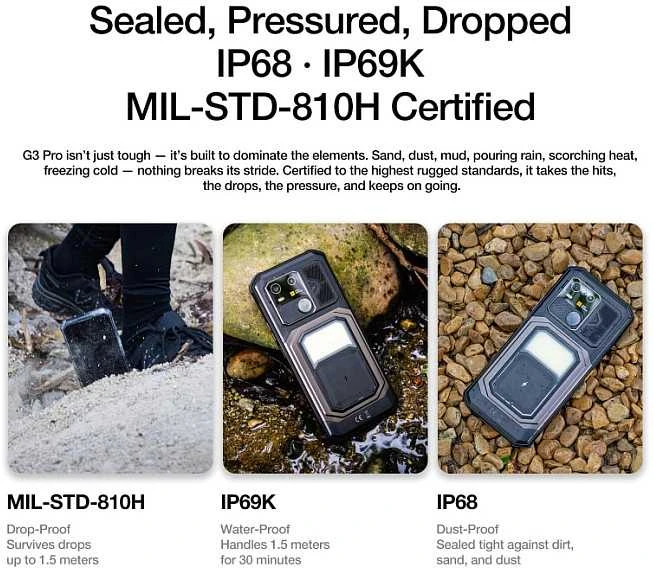 Išmanusis telefonas AGM G3 Pro 5G (thermal imaging camera)