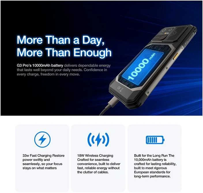 Išmanusis telefonas AGM G3 Pro 5G (thermal imaging camera)