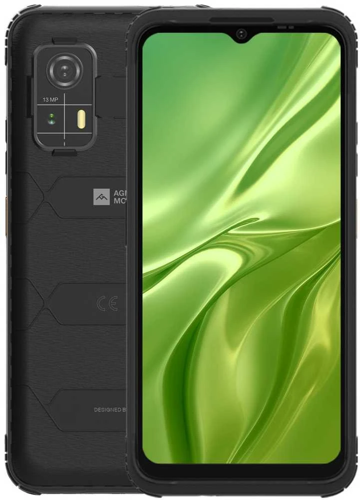 Išmanusis telefonas AGM Mobile H MAX Outdoor Rugged 128GB 4RAM 4G Juodas
