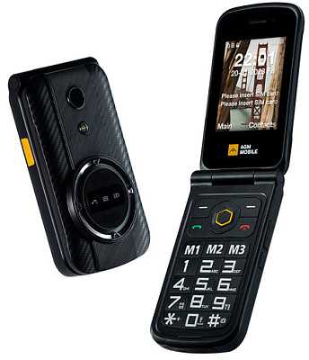 Mobilusis telefonas AGM Telefonas M8FLIP 4GLTE Dual MILSTD810H