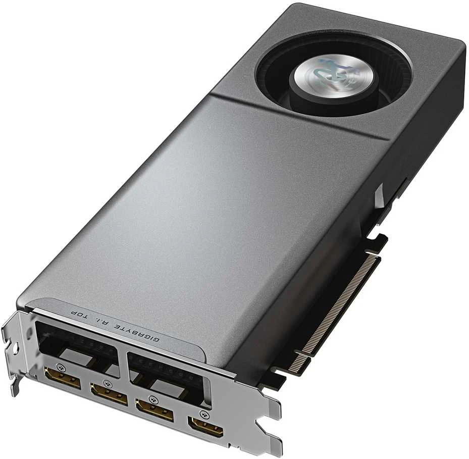 „GIGABYTE Radeon AI PRO R9700 AI TOP 32G“ vaizdo plokštė, 32 GB GDDR6 – mažmeninė prekyba