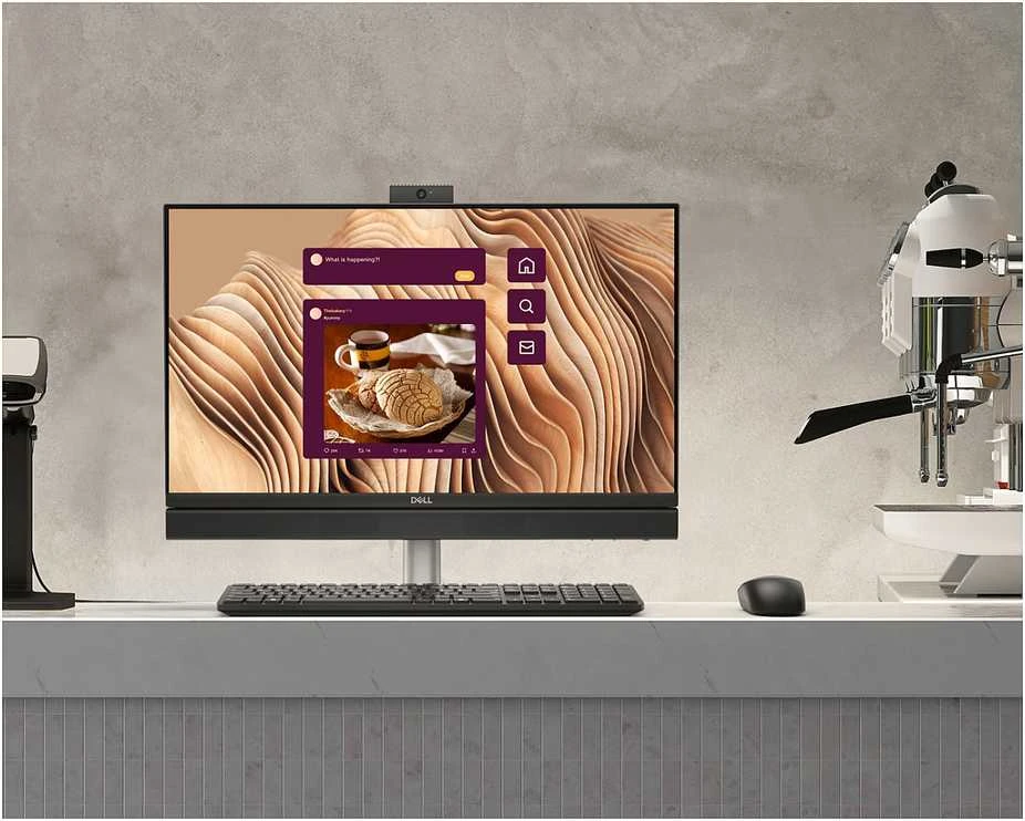 Stacionarus kompiuteris DELL PRO 24 AIO QC24251 - I5-14500T 16/512GB BE JUNGIMO PASKIRTIES W11P