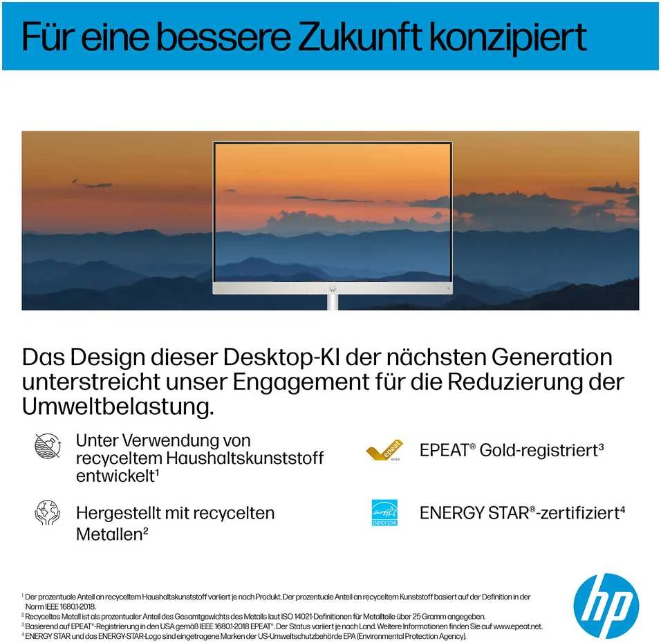 Stacionarus kompiuteris Daugiafunkcis kompiuteris HP 27 FHD IPS Ryzen AI 7 350 16GB/512GB SSD Windows 11 27-ct2473ng