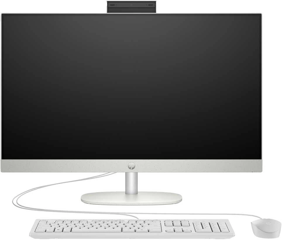Monitorius HP All-in-One kompiuteris 27-cr0111ng [68,5 cm (27") FHD ekranas, Ryzen 3 7320U, 8 GB RAM, 512 GB SSD, DOS]