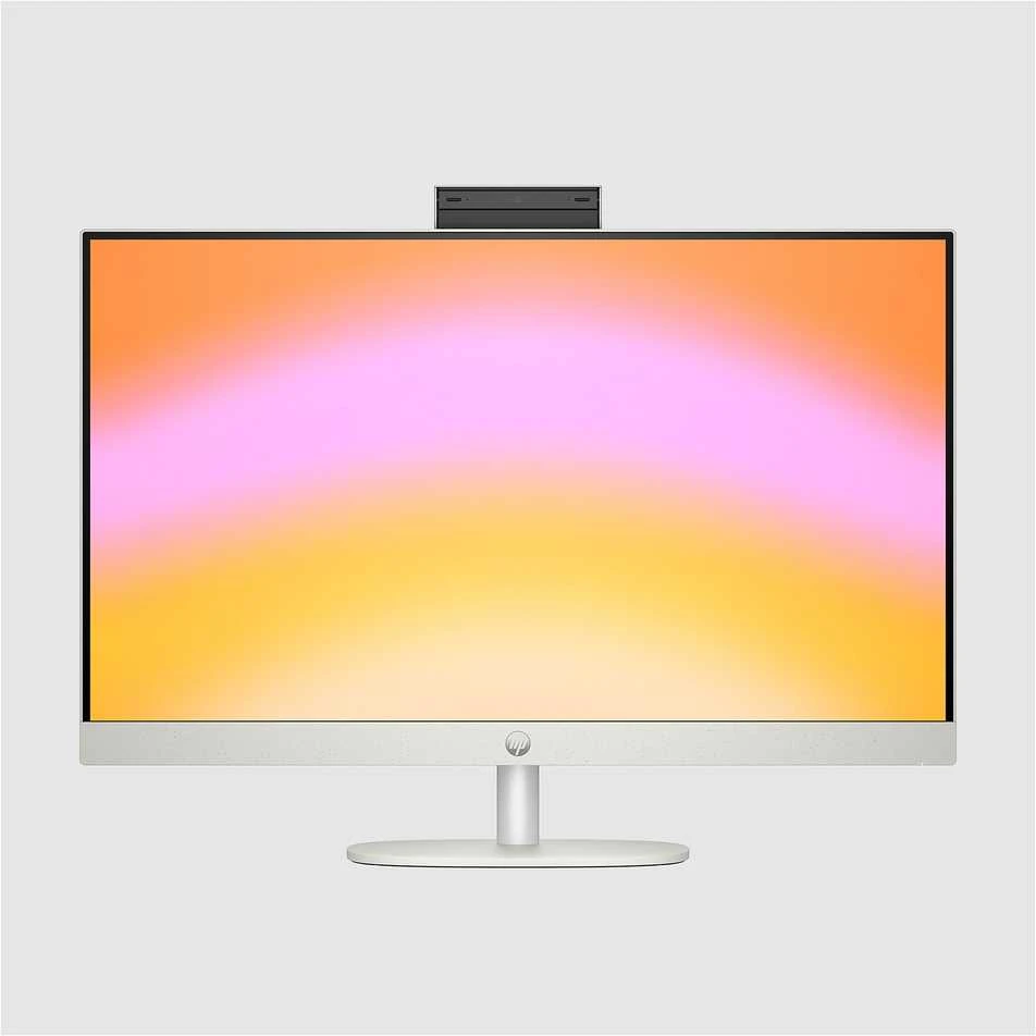 Monitorius HP All-in-One kompiuteris 27-cr0111ng [68,5 cm (27") FHD ekranas, Ryzen 3 7320U, 8 GB RAM, 512 GB SSD, DOS]