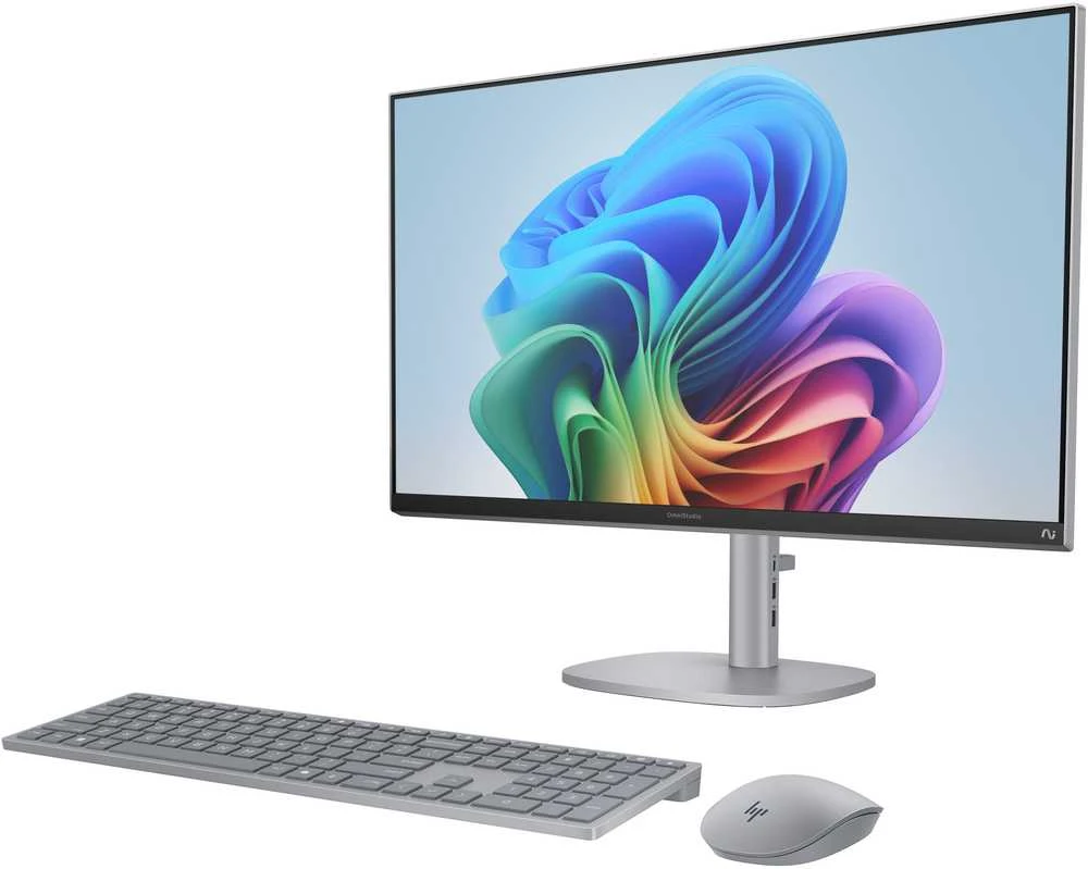Monitorius HP OmniStudio X 27-cs1470ng AiO 27" UHD Core Ultra 7 258V 32GB/1TB SSD Win11 BX9J0EA#ABD sidabrinis