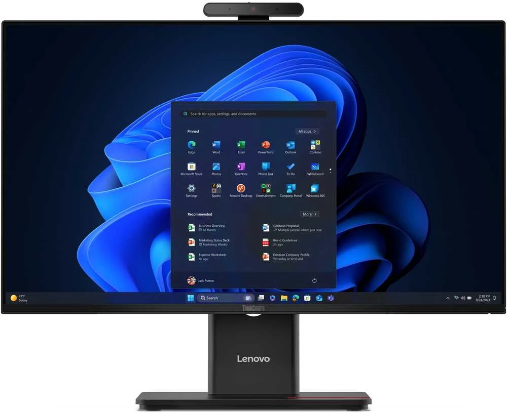 Stacionarus kompiuteris Lenovo TC M70A G6 CU5-235TVP 16 GB – 512 GB SSD 23,8 FHD NT W11P