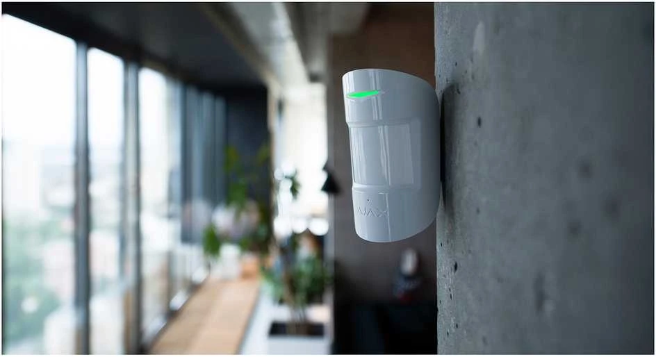 Ajax CombiProtect detektorius, baltos spalvos