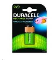 Akumuliatorius - Duracell 9V Įkraunamas 170 mAh 400 Ciklų