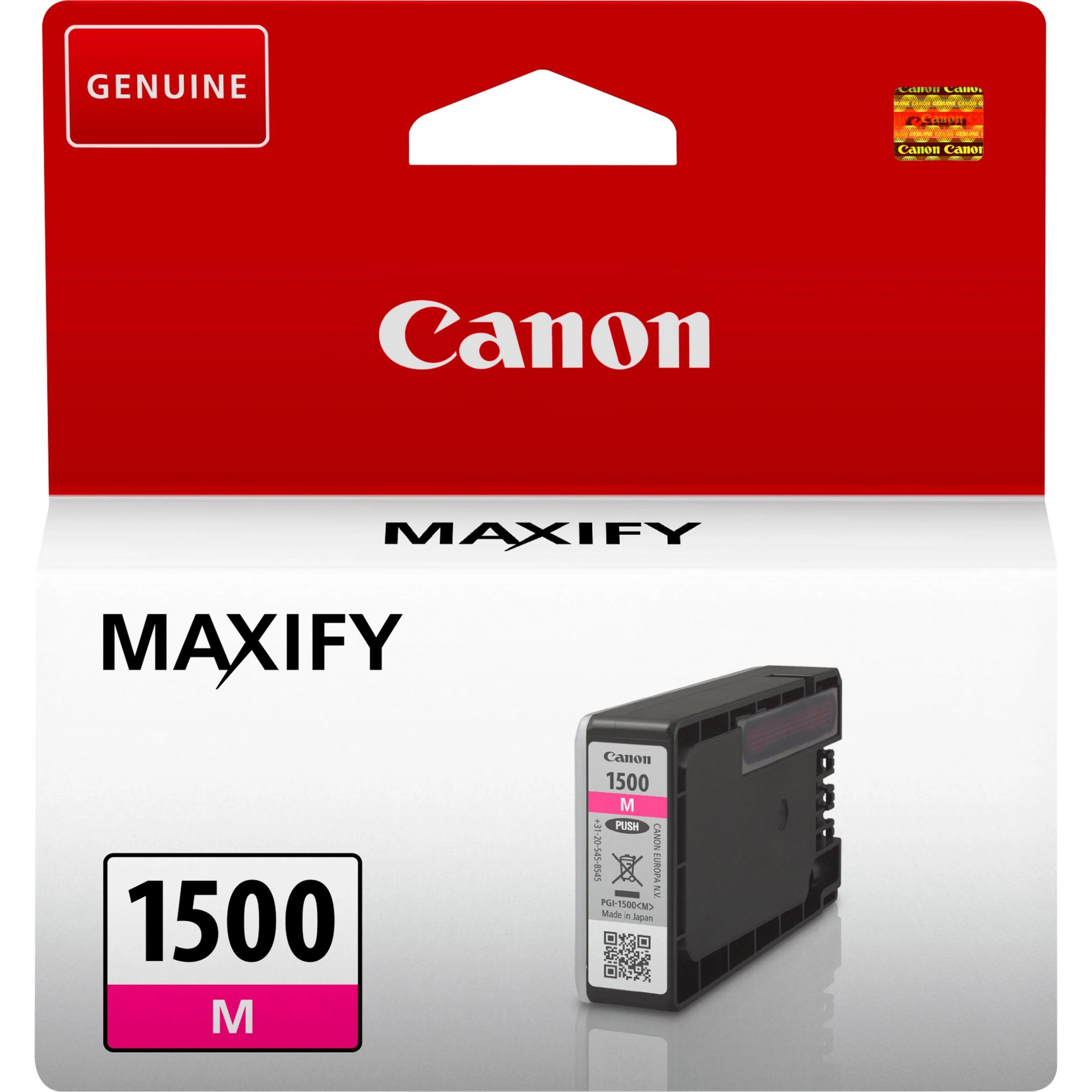 Canon PGI-1500M Originalus Rausvai raudona