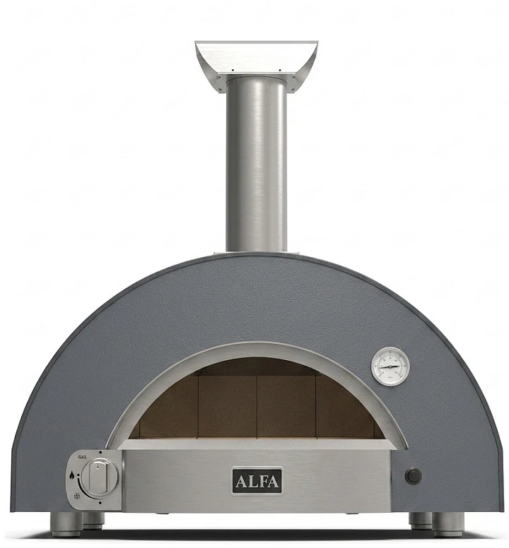Alfa Forni Classico 2 Pizzas Hybrid Schiefer Pilkas