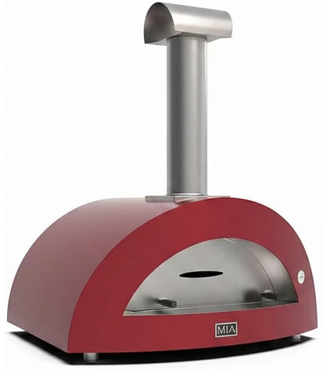 Alfa Forni Alfa Forni Moderno 5 Pizze Wood red