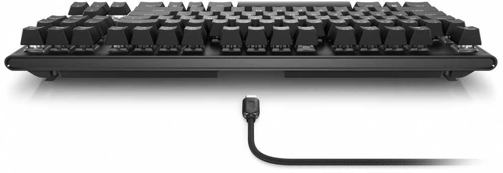 Dell Alienware Tenkeyless AW420K | Klaviatūra žaidimams | su laidu | EN | CHERRY MX Raudona | Dark Side of the Moon