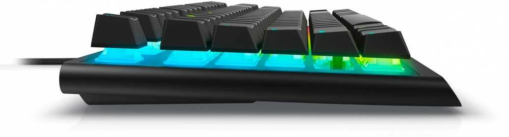 Dell Alienware Tenkeyless AW420K | Klaviatūra žaidimams | su laidu | EN | CHERRY MX Raudona | Dark Side of the Moon